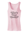 Who's Your Caddy Womens Tank Top-Womens Tank Tops-TooLoud-SoftPink-X-Small-Davson Sales