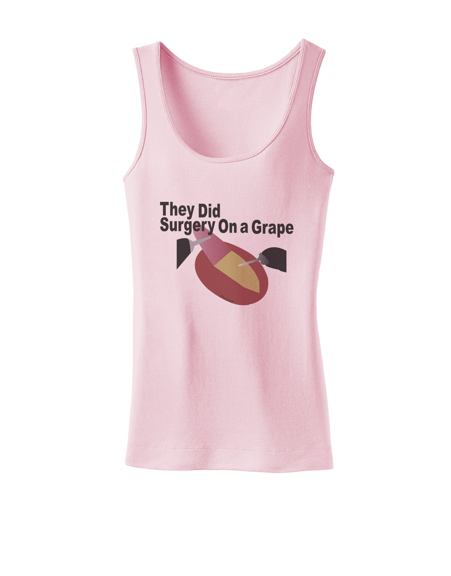 They Did Surgery On a Grape Womens Petite Tank Top by TooLoud-TooLoud-White-X-Small-Davson Sales