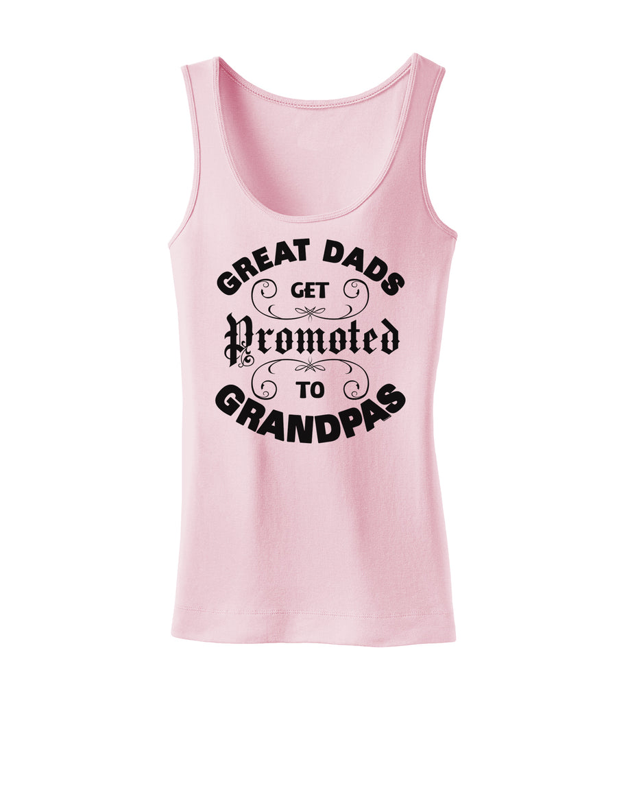 Great Dads get Promoted to Grandpas Womens Tank Top