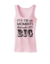 It’s the Little Moments that Make Life Big Womens Tank Top-Womens Tank Tops-TooLoud-SoftPink-X-Small-Davson Sales