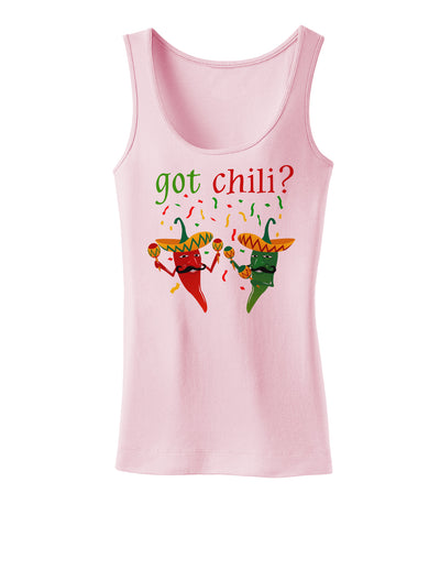 Got Chili Womens Tank Top-Womens Tank Tops-TooLoud-SoftPink-X-Small-Davson Sales