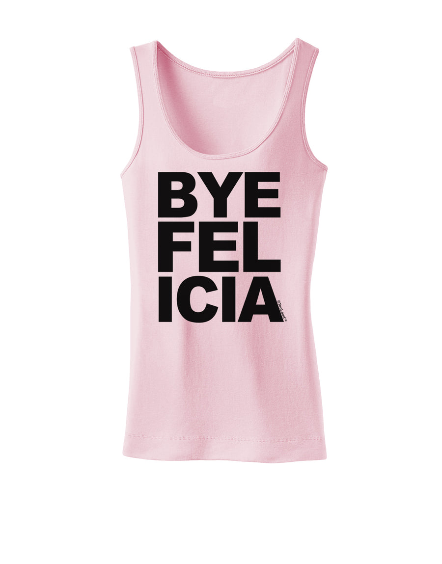 Bye Felicia Womens Tank Top-Womens Tank Tops-TooLoud-White-X-Small-Davson Sales