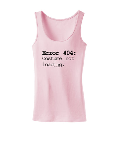 Error 404 Costume Womens Tank Top-Womens Tank Tops-TooLoud-SoftPink-X-Small-Davson Sales