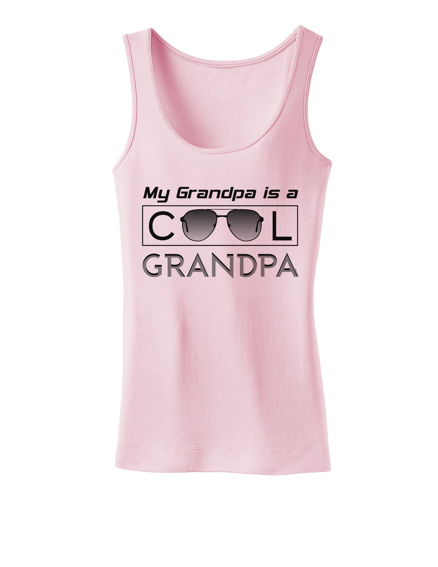 My Grandpa is a Cool Grandpa Womens Tank Top-Womens Tank Tops-TooLoud-White-X-Small-Davson Sales