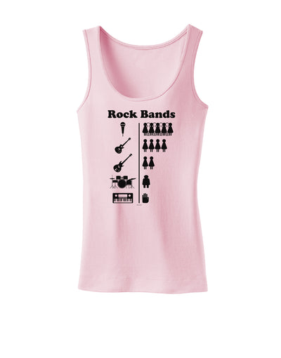 Rock Band Pictograph Womens Tank Top-Womens Tank Tops-TooLoud-SoftPink-X-Small-Davson Sales