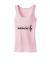 Nothing But Treble Music Pun Womens Petite Tank Top by TooLoud-TooLoud-SoftPink-X-Small-Davson Sales