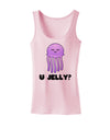 U Jelly Cute Jellyfish Womens Tank Top by TooLoud-Womens Tank Tops-TooLoud-SoftPink-X-Small-Davson Sales