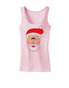 Santa Claus Face Christmas Womens Tank Top-Womens Tank Tops-TooLoud-SoftPink-X-Small-Davson Sales