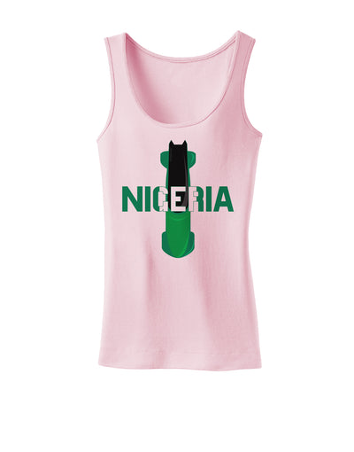 Nigeria Bobsled Womens Petite Tank Top by TooLoud-TooLoud-SoftPink-X-Small-Davson Sales