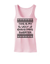 This Is My Ugly Christmas Sweater Womens Tank Top-Womens Tank Tops-TooLoud-SoftPink-X-Small-Davson Sales