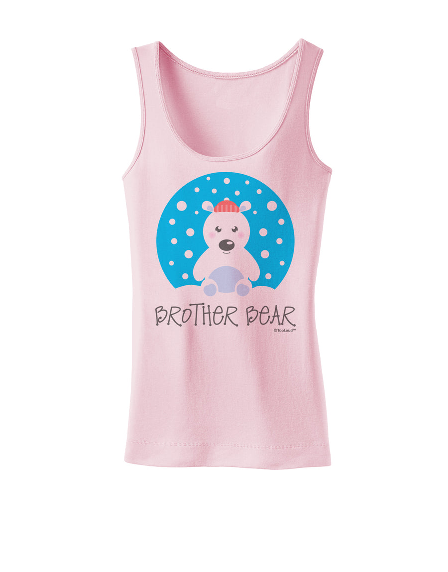 Matching Polar Bear Family - Brother Bear Womens Tank Top by TooLoud-Womens Tank Tops-TooLoud-White-X-Small-Davson Sales