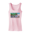 Palm Springs Watercolor Womens Tank Top-Womens Tank Tops-TooLoud-SoftPink-X-Small-Davson Sales