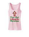 This Gal Is Ready For Christmas Womens Tank Top-Womens Tank Tops-TooLoud-SoftPink-X-Small-Davson Sales