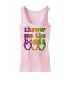 Throw Me The Beads - Mardi Gras Womens Tank Top by TooLoud-Womens Tank Tops-TooLoud-SoftPink-X-Small-Davson Sales