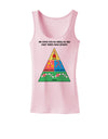 Main Food Groups of an Elf - Christmas Womens Tank Top-Womens Tank Tops-TooLoud-SoftPink-X-Small-Davson Sales