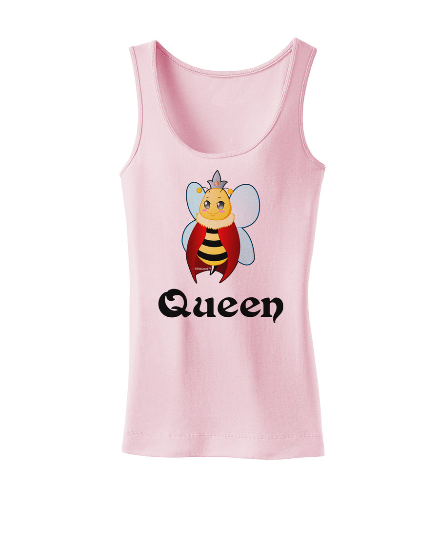 Queen Bee Text 2 Womens Tank Top-Womens Tank Tops-TooLoud-White-X-Small-Davson Sales