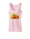 Watercolor Fruit Bowl 2 Womens Tank Top-Womens Tank Tops-TooLoud-SoftPink-X-Small-Davson Sales