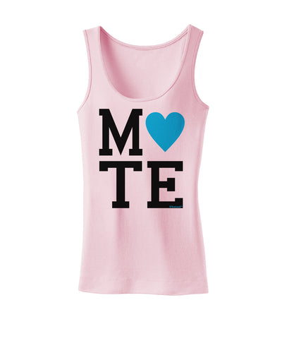 Matching Soulmate Design - Mate - Blue Womens Tank Top by TooLoud-Womens Tank Tops-TooLoud-SoftPink-X-Small-Davson Sales