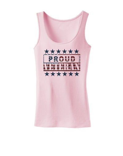 Proud Veteran Flag Womens Tank Top-Womens Tank Tops-TooLoud-SoftPink-X-Small-Davson Sales