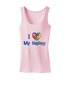 I Heart My Nephew - Autism Awareness Womens Tank Top by TooLoud-Womens Tank Tops-TooLoud-SoftPink-X-Small-Davson Sales