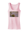 Bullfrog In Water Womens Petite Tank Top by TooLoud-TooLoud-SoftPink-X-Small-Davson Sales