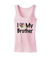 I Heart My Brother - Autism Awareness Womens Tank Top by TooLoud-Womens Tank Tops-TooLoud-SoftPink-X-Small-Davson Sales