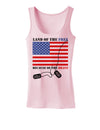 Home of the Free Because of the Brave Womens Tank Top-Womens Tank Tops-TooLoud-SoftPink-X-Small-Davson Sales