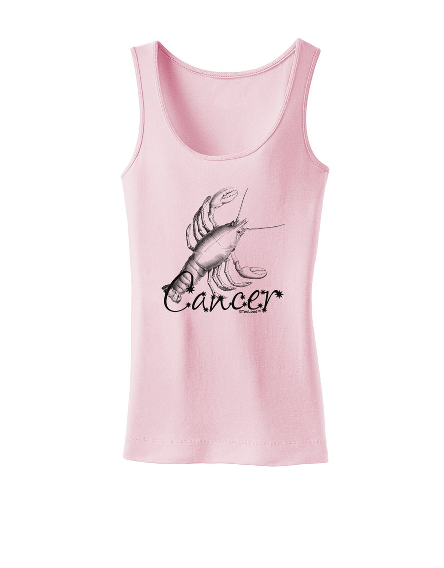 Cancer Illustration Womens Tank Top-Womens Tank Tops-TooLoud-SoftPink-XXXX-Large-Davson Sales