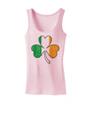 Irish Flag - Shamrock Distressed Womens Tank Top by TooLoud-Womens Tank Tops-TooLoud-SoftPink-X-Small-Davson Sales