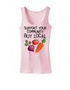 Support Your Community - Buy Local Womens Tank Top-Womens Tank Tops-TooLoud-SoftPink-X-Small-Davson Sales