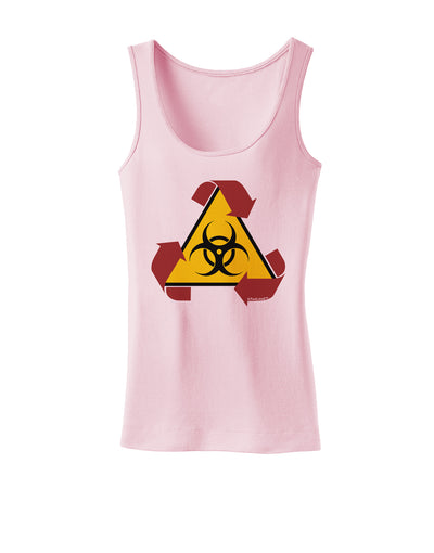 Recycle Biohazard Sign Womens Tank Top by TooLoud-Womens Tank Tops-TooLoud-SoftPink-X-Small-Davson Sales