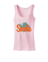 Smile Womens Petite Tank Top-Womens Tank Tops-TooLoud-SoftPink-X-Small-Davson Sales