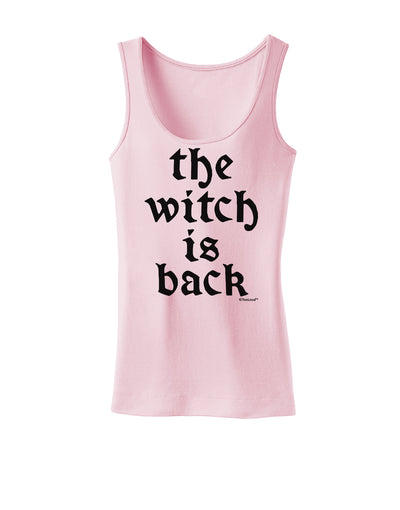 The Witch Is Back Womens Tank Top by TooLoud-Womens Tank Tops-TooLoud-SoftPink-X-Small-Davson Sales