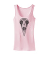 Black and White Mystic Bird Skull Day of the Dead Womens Tank Top-Womens Tank Tops-TooLoud-SoftPink-X-Small-Davson Sales