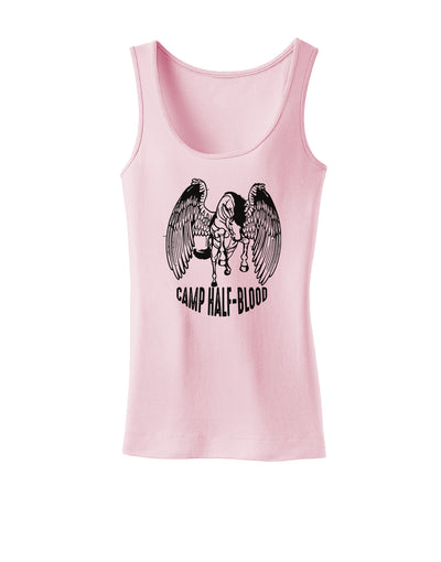 Camp Half-Blood Pegasus Womens Petite Tank Top-Womens Tank Tops-TooLoud-SoftPink-X-Small-Davson Sales