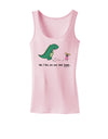 My T-Rex Ate Your Stick Family - Color Womens Tank Top by TooLoud-Womens Tank Tops-TooLoud-SoftPink-X-Small-Davson Sales