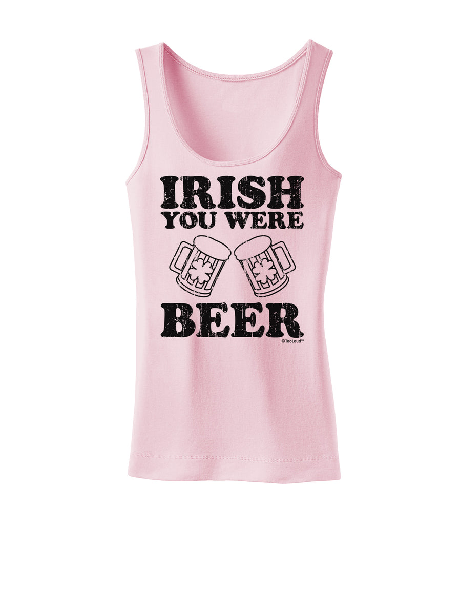 Irish You Were Beer Womens Tank Top by TooLoud-Womens Tank Tops-TooLoud-White-X-Small-Davson Sales