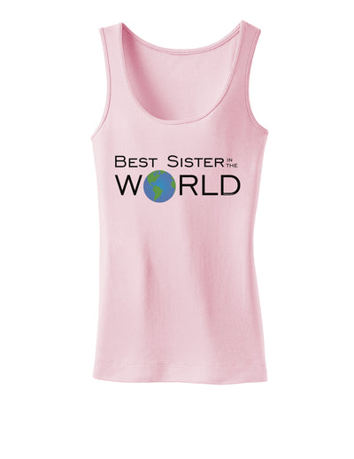 Best Sister in the World Womens Tank Top-Womens Tank Tops-TooLoud-SoftPink-X-Small-Davson Sales