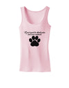 I Just Want To Drink Wine And Save Animals Womens Petite Tank Top by TooLoud-TooLoud-SoftPink-X-Small-Davson Sales