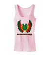 Dilophosaurus Design - Color - Text Womens Tank Top by TooLoud-Womens Tank Tops-TooLoud-SoftPink-X-Small-Davson Sales