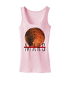 Planet Mars Text Womens Petite Tank Top-TooLoud-SoftPink-X-Small-Davson Sales