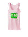 Rave Splatter Green Womens Tank Top-Womens Tank Tops-TooLoud-SoftPink-X-Small-Davson Sales