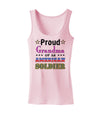 Proud Grandma of an American Soldier Womens Tank Top-Womens Tank Tops-TooLoud-SoftPink-X-Small-Davson Sales