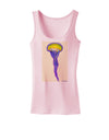 Jellyfish Outlined in Purple Watercolor Womens Tank Top-Womens Tank Tops-TooLoud-SoftPink-X-Small-Davson Sales