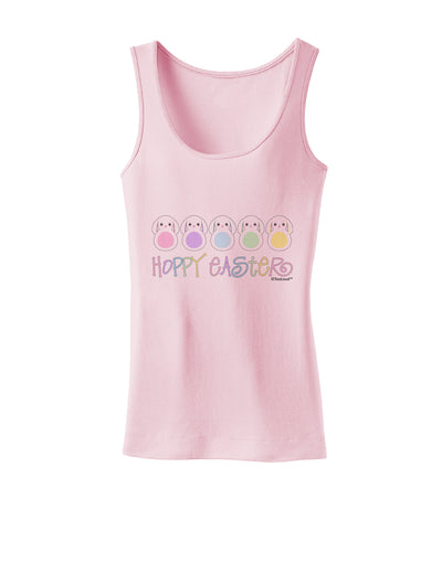 Cute Pastel Bunnies - Hoppy Easter Womens Tank Top by TooLoud-Womens Tank Tops-TooLoud-SoftPink-X-Small-Davson Sales