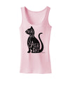 Every Day Is Caturday Cat Silhouette Womens Tank Top by TooLoud-Womens Tank Tops-TooLoud-SoftPink-X-Small-Davson Sales