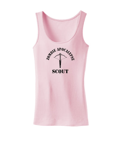 Zombie Apocalypse Group Role Scout Womens Tank Top-Womens Tank Tops-TooLoud-SoftPink-X-Small-Davson Sales