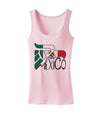 Mexico Eagle Symbol - Mexican Flag - Mexico Womens Tank Top by TooLoud-Womens Tank Tops-TooLoud-SoftPink-X-Small-Davson Sales