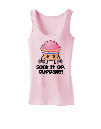 Suck It Up Cupcake Design Womens Tank Top by TooLoud-Womens Tank Tops-TooLoud-SoftPink-X-Small-Davson Sales