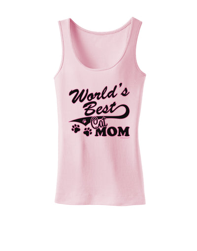 World's Best Cat Mom Womens Tank Top by TooLoud-Womens Tank Tops-TooLoud-SoftPink-X-Small-Davson Sales